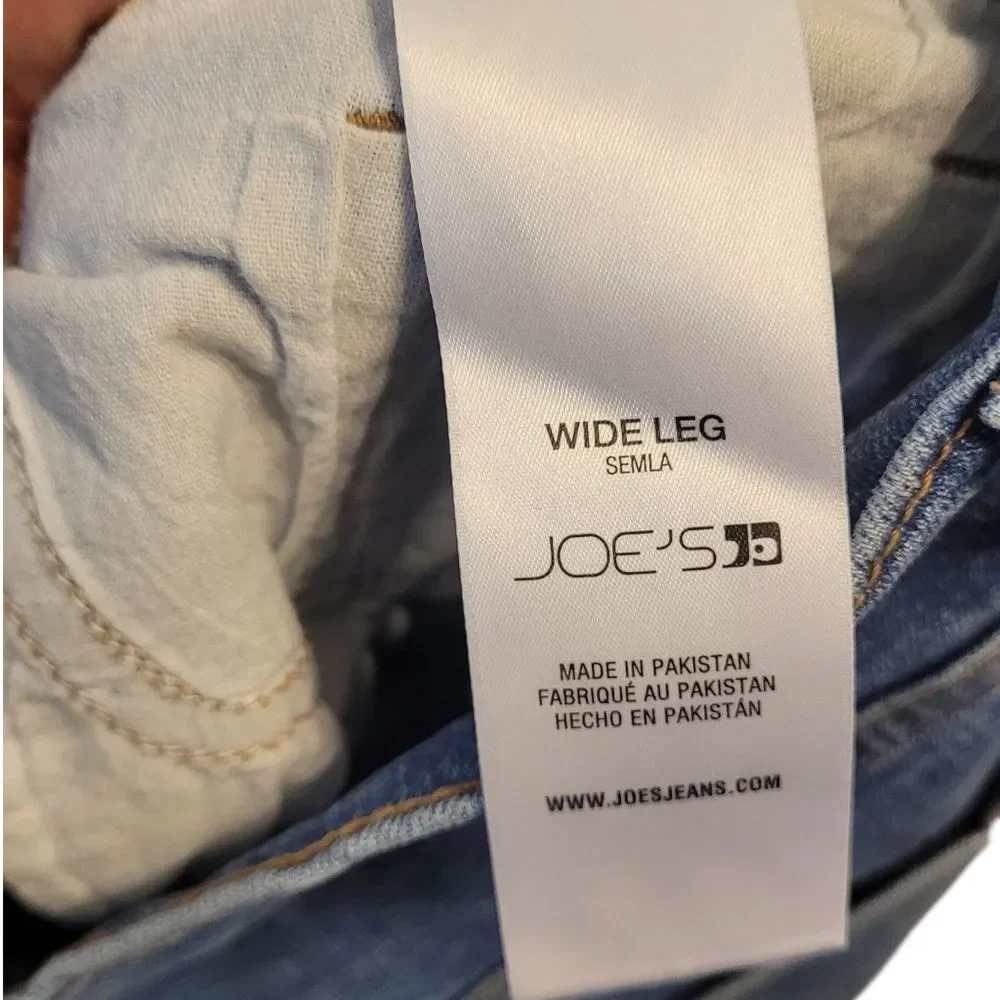 Joe's Jeans Medium Washed Semla Wide Leg Jeans Women's Size 29
